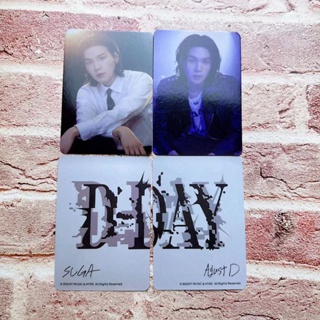 โฟโต้การ์ด Kpop Idol Bangtan Boys suga DDay Agust D Card