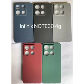 เคสโทรศัพท์ซิลิโคน TPU แบบนิ่ม ผิวด้าน กันกระแทก สําหรับ Infinix Note 30 Pro 30i Hot 30 30 I 30 Play Infinix Note30 4G 5G