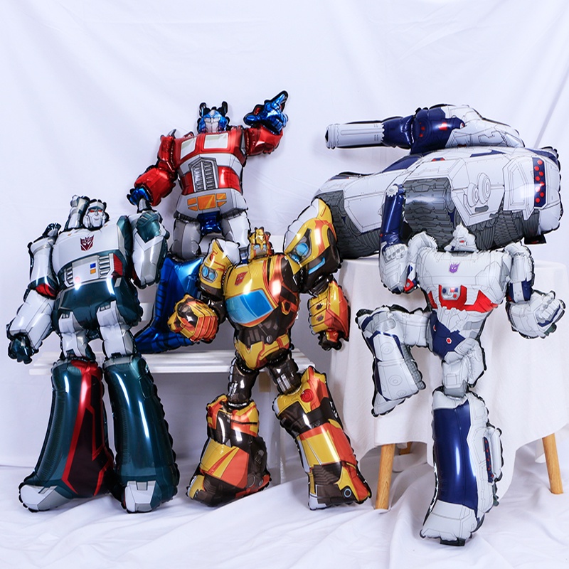 ขายดี-ลูกโป่งฟอยล์-transformers-optimus-prime-bumblebee-ของเล่นสําหรับเด็ก