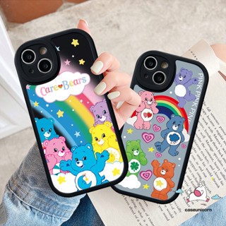 เคสโทรศัพท์มือถือ Tpu นิ่ม ลายการ์ตูนหมีน่ารัก สีรุ้ง สําหรับ Infinix Hot 10T 10 9 11 10s 11s Play Hot 10T 11 10 Lite 11s 10s Smart 6 5 Note 8