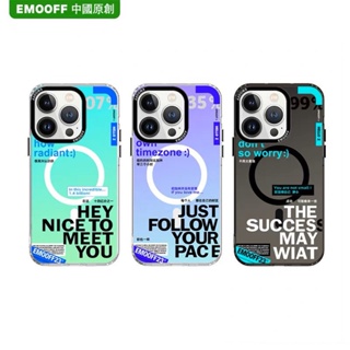 เคสโทรศัพท์มือถือ แบบแม่เหล็ก ลาย Emo OFF HELLO Z Series สําหรับ Apple Iphone 14Pro Max 14Pro