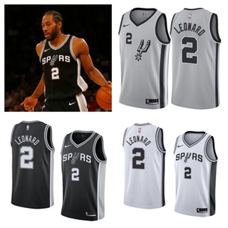 San Antonio Spurs #2 Kawhi Leonard เสื้อสเวตเตอร์ของเสื้อบาสเก็ตบอล NBA Jersey