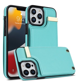 เคสหนัง ฝาพับแม่เหล็ก พร้อมช่องใส่บัตร สําหรับ IPhone 7P 8Plus X XS Max