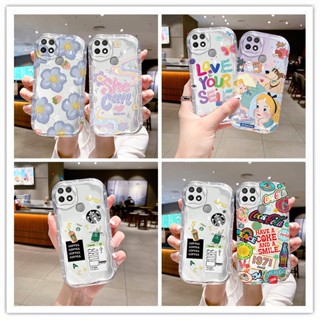 เคส oppo a15 เคส oppo a15s เคสโทรศัพท์มือถือ ลายครีม กันกระแทก สําหรับ oppo a15 oppo a15s