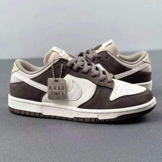 ใหม่ SB Dunk dayoukeyang mocha รองเท้าผ้าใบลําลอง สีแทน สําหรับสตรี เหมาะกับการเล่นกีฬา