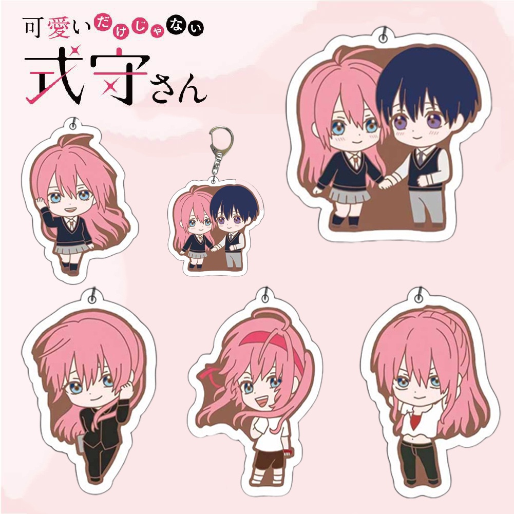 พวงกุญแจ-จี้การ์ตูนอนิเมะ-shikimoris-not-just-a-cutie-สองด้าน-สไตล์ญี่ปุ่น-สําหรับผู้หญิง-และผู้ชาย