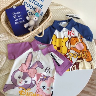 (พร้อมส่ง) เสื้อยืด ผ้าฝ้าย 100% ระบายอากาศ ทรงหลวม สไตล์สร้างสรรค์ สําหรับเด็กผู้หญิง 2023