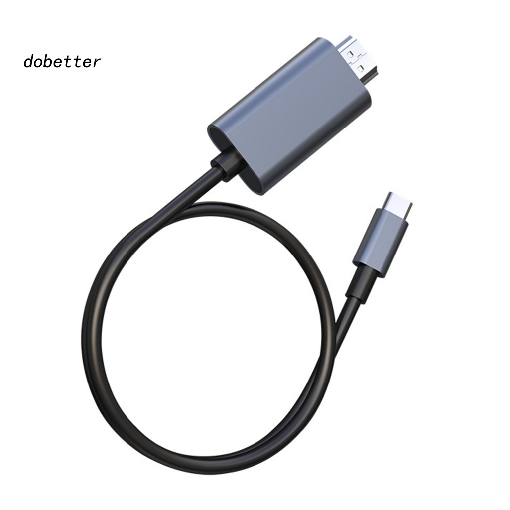 lt-dobetter-gt-สายเคเบิลแปลง-type-c-เป็น-hdmi-ความเร็วสูง-4k-สําหรับบ้าน