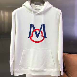 เสื้อกันหนาวแขนยาว มีฮู้ด ทรงหลวม พิมพ์ลายโลโก้ตัวอักษร MK อเนกประสงค์ และป้ายแขวน สําหรับผู้ชาย และผู้หญิง