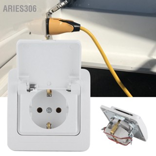 Aries306 16A 250V ปลั๊กไฟกล่องอุปกรณ์เสริม Moistureproof สำหรับ Marine Truck Camper Yacht