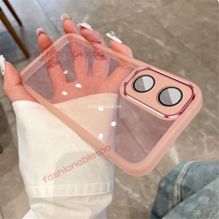 เคสโทรศัพท์มือถือ ซิลิโคนนิ่ม กันกระแทก ปิดด้านหลัง ป้องกันเลนส์กล้อง ทรงสี่เหลี่ยม แฟชั่นคู่รัก สําหรับ Oppo Reno 8 T 8T Reno8 T Reno8T 4G 5G