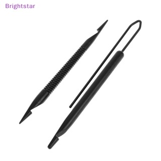 Brightstar เครื่องมือถักโครเชต์ เดรดล็อก แบบสองหัว อินเทรนด์ สไตล์ฮิปฮอป แฟชั่นสําหรับผู้หญิง