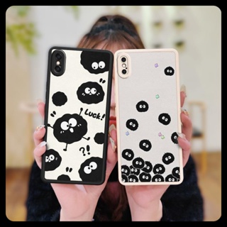 funny leather Phone Case For iphone X/XS advanced texture Phone lens protection creative Waterproof Silica gel Anti-knock