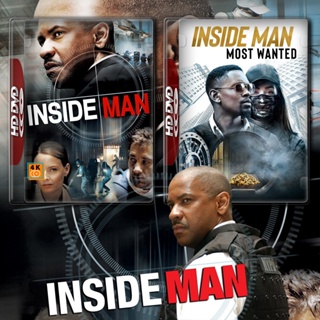 หนัง DVD ออก ใหม่ Inside Man ล้วงแผนปล้น คนในปริศนา ภาค 1-2 DVD หนัง มาสเตอร์ เสียงไทย (เสียง ไทย/อังกฤษ | ซับ ไทย/อังกฤ