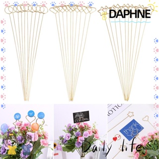 Daphne คลิปหนีบกระดาษห่อของขวัญ สีทอง 10 ชิ้น