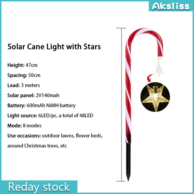 aks-โคมไฟพลังงานแสงอาทิตย์-รูปดาว-สําหรับตกแต่งสวน-คริสต์มาส