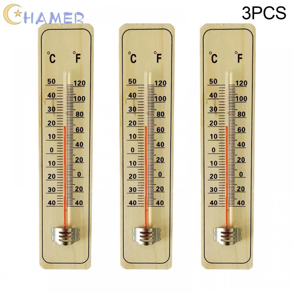 เครื่องวัดอุณหภูมิไม้-40-c-ถึง-50-c-เครื่องวัดอุณหภูมิ-แบบดั้งเดิม-3-ชิ้น