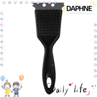 Daphne แปรงลวดเหล็กสเตนเลส สําหรับทําความสะอาดเตาย่างบาร์บีคิว กลางแจ้ง