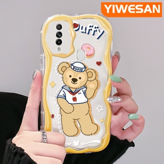 เคสโทรศัพท์มือถือแบบนิ่ม กันกระแทก ลายการ์ตูนหมี Duffy สําหรับ OPPO A31 2020 A8