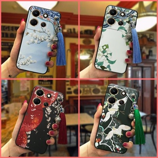 Anti-knock tassel Phone Case For infinix Note30 5G/X6711 Chinese Style protective TPU Durable Dirt-resistant Soft case