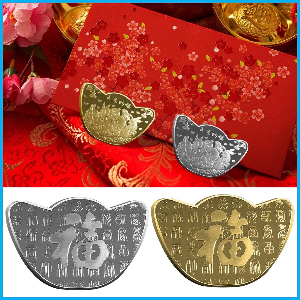 เหรียญกษาปณ์ที่ระลึก-รูปกระต่ายปีใหม่จีน