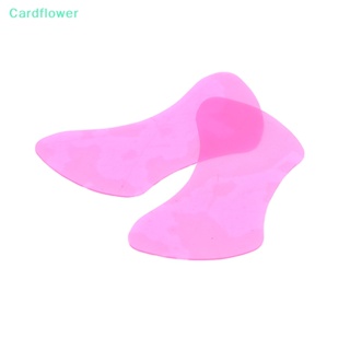 &lt;Cardflower&gt; แผ่นเจลซิลิโคน สําหรับต่อขนตาล่าง ใช้ซ้ําได้ 1 คู่