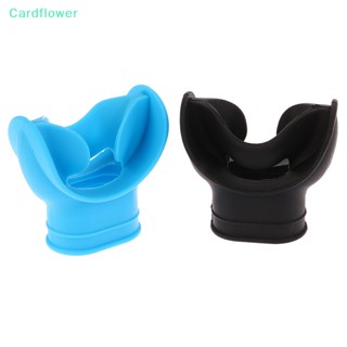 &lt;Cardflower&gt; ปากเป่าซิลิโคน น้ําหนักเบา แบบเปลี่ยน สําหรับดําน้ํา