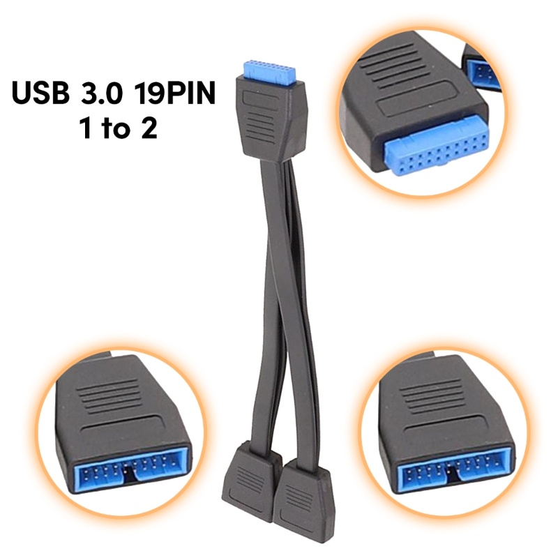 char-เมนบอร์ดสายเคเบิลแยก-usb-ภายใน-19-pin-usb-3-0-1-เป็น-2-20-ซม