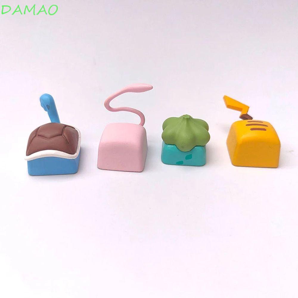 damao-ปุ่มกดคีย์บอร์ดเรซิ่น-ลายการ์ตูนปิกาจู-สําหรับ-cherry-mx
