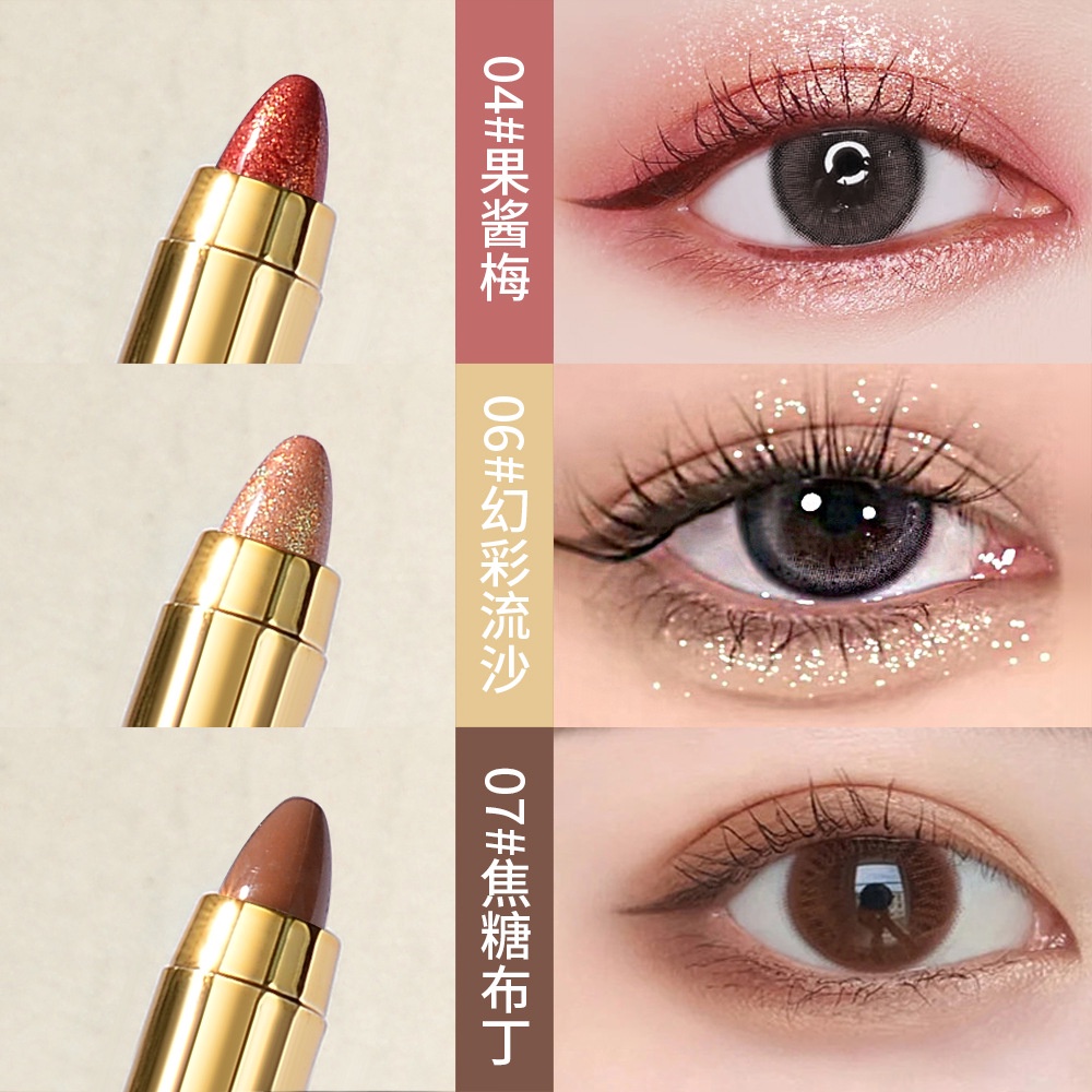 tiktok-same-style-mk-lazy-eye-makeup-eye-shadow-pen-sleeping-silkworm-pen-highlight-pen-double-headed-eye-shadow-stick-womens-micro-pearl-matte-cosmetics-9-1g