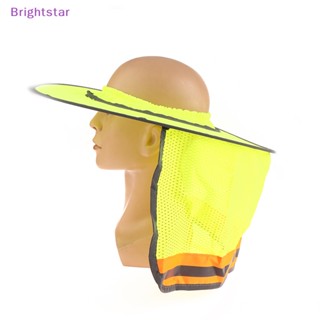 Brightstar ใหม่ หมวกปีกกว้าง กันแดด สะท้อนแสง พับได้ มองเห็นชัดสูง