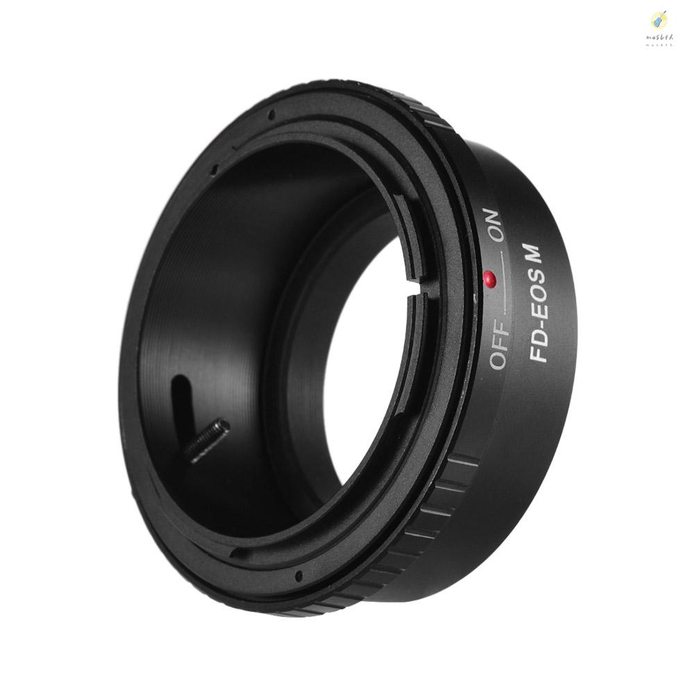 thumbnail image 2 of Fd-eos Adapter Ring Lens Mount For Canon Fd Lens To Fit For 2 of 10