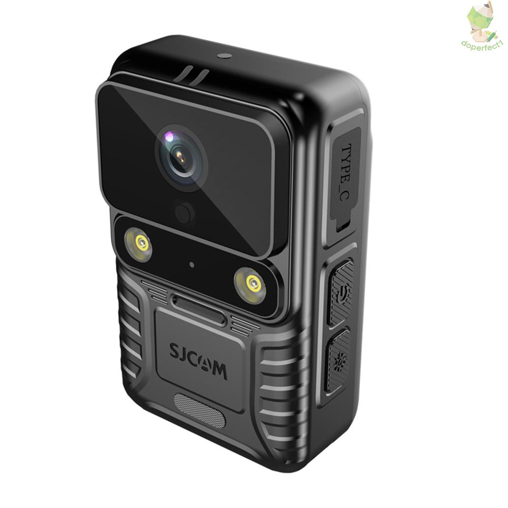 sjcam-a50-4k-wearable-body-camera-wifi-sports-camera-camcorder-12mp-night-vision-ip65-waterproof-with-2-0-ips-touch-panel-led-fill-light-supports-remote-control-gps-track-record-motion-detection-separ