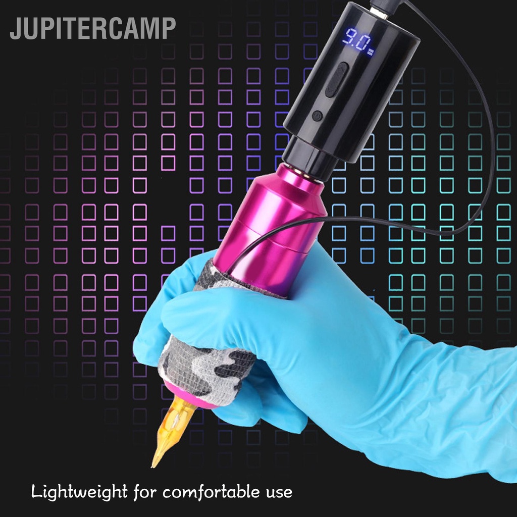 jupitercamp-แหล่งจ่ายไฟรอยสักไร้สาย-อินเทอร์เฟซ-rca-2-โหมด-4-2-12v-ปรับจอแสดงผล-lcd-แหล่งจ่ายไฟเครื่องสัก