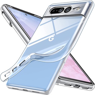 for Google Pixel 8 7 6 Pro 8A 7A 6A Pixel8 Pixel7 Pixel6 Pixel8A Pixel7A Pixel6A Pixel8Pro Pixel7Pro Pixel6Pro Transparent TPU Case Soft Clear Silicon Back Cover Anti Fall Protection Cell Phone Casing