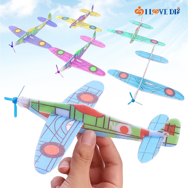 โมเดลเครื่องบินโฟม-โฮมเมด-diy-ของเล่นสําหรับเด็ก