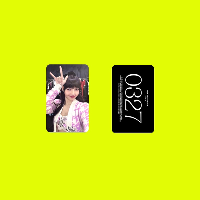 blackpink-lisa-birthday-0237-โฟโต้บุ๊ก-pb-vol4-0-โฟโต้การ์ด-คอลเลกชันภาพที่เหมือนจริง-lalisa-money-photocard-โพสต์การ์ด