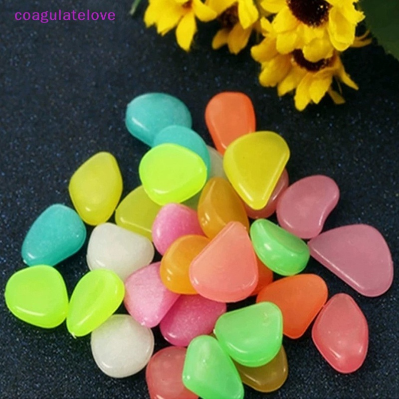 coagulatelove-หินเรืองแสงในที่มืด-สําหรับตกแต่งตู้ปลา-100-ชิ้น-ต่อถุง-ขายดี