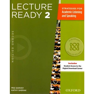 Bundanjai (หนังสือเรียนภาษาอังกฤษ Oxford) Lecture Ready 2nd ED 2 : Students Book (P)