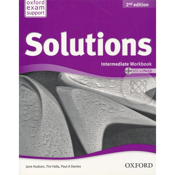 bundanjai-หนังสือ-solutions-2nd-ed-intermediate-workbook-cd-p