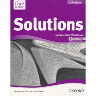 Bundanjai (หนังสือ) Solutions 2nd ED Intermediate : Workbook +CD (P)