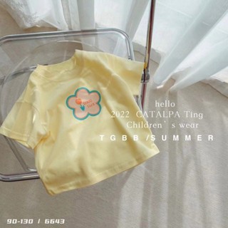 พร้อมส่ง ลดกระหน่ํา เสื้อยืดแขนสั้นลําลอง ผ้าฝ้ายแท้ เข้ากับทุกการแต่งกาย สไตล์เกาหลี และญี่ปุ่น สําหรับเด็กผู้หญิง 2023