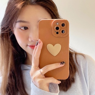 เคสซิลิโคนนิ่ม ลายการ์ตูนหัวใจ 3D ป้องกันเลนส์กล้อง กันกระแทก สําหรับ OPPO Realme 11 Pro Plus 10Pro+ Realme11 Pro