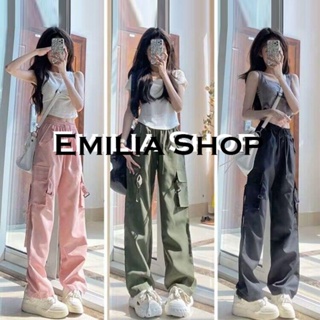 EMILIA SHOP  กางเกงขายาว กางเกงเอวสูง ผู้หญิงสไตล์เกาหลี เสื้อผ้าแฟชั่นผู้หญิง y2k 2023 ใหม่  Unique Comfortable รุ่นใหม่ Beautiful A93L01U 36Z230909
