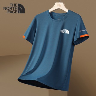 The.north.face เสื้อยืดคอกลม แขนสั้น ผ้าเรยอน ระบายอากาศ แฟชั่นฤดูร้อน สําหรับผู้ชาย [M-5XL] 2023