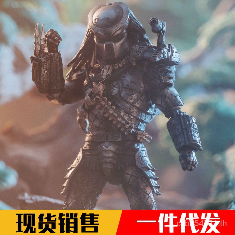 พร้อมส่ง-โมเดลฟิกเกอร์-hiya-mini-series-1-18-predator-movie-version-jungle-predator-v2-idt4