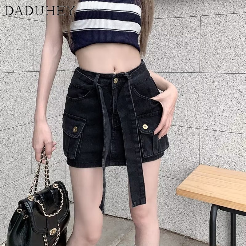daduhey-new-american-style-ins-high-street-multi-pocket-tooling-skirt-niche-high-waist-a-line-denim-skirt-bag-hip-skirt