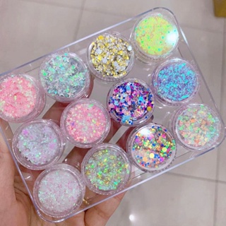 Glitter gel paste stage highlight makeup cosmetics eye shadow sparkling glue-free water glitter glitter plate student makeup