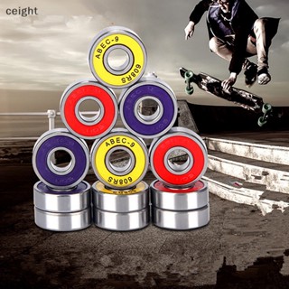 [ceight] ตลับลูกปืนล้อสกูตเตอร์ ABEC 9 สเตนเลส 10 ชิ้น TH