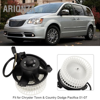 ARIONZA 700070 รถด้านหน้าพัดลมเครื่องเป่าลมพัดลมเหมาะสำหรับ Chrysler Town &amp; Country Dodge Pacifica 01-07